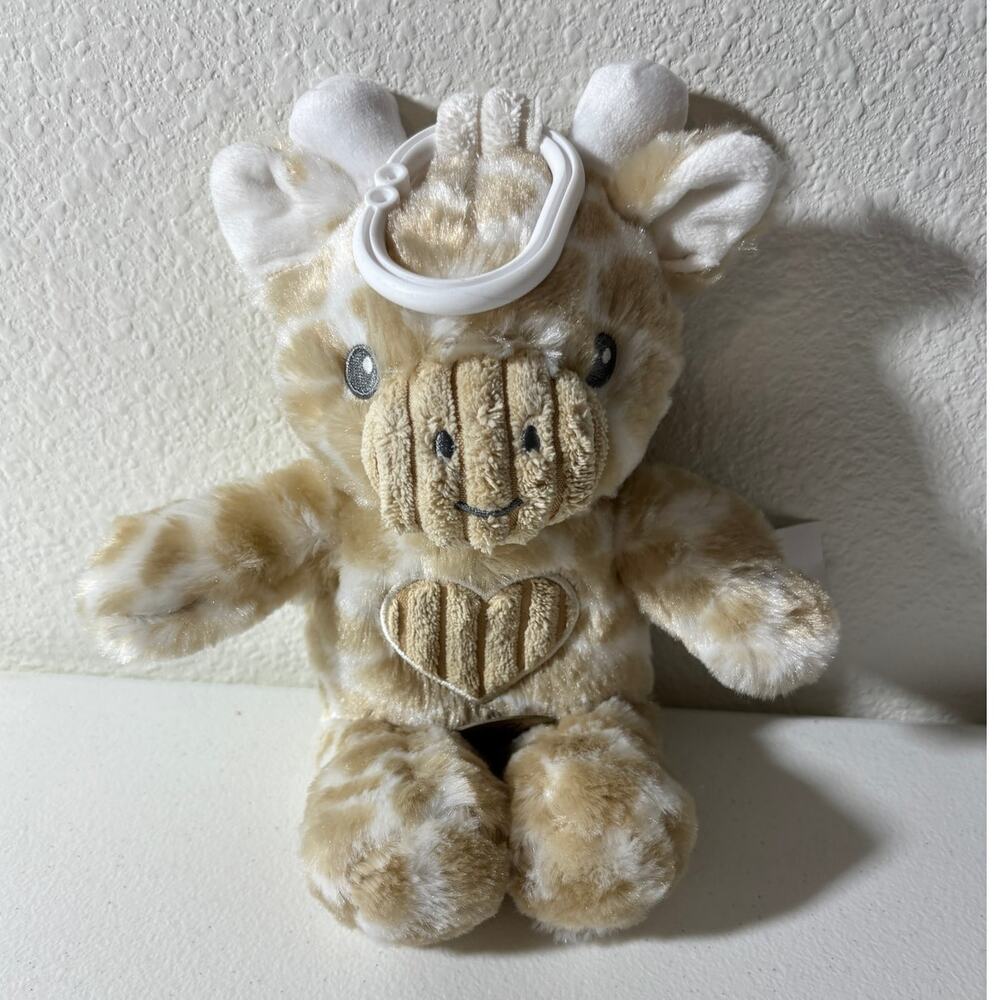 DreamGro Light & Lullaby Soother Giraffe Plush Toy w/ Attachment Clip 2024